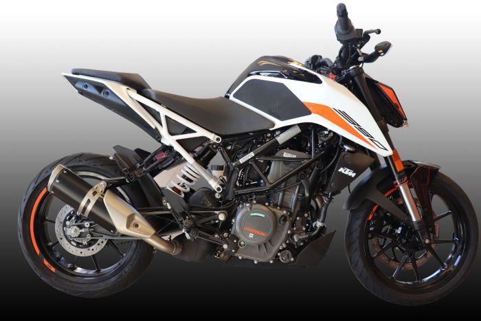 TechSpec Tank Grip Pads for the KTM 390 Duke (21-23) TechSpec Tank Grip Pads for the KTM 390 Duke (21-23)